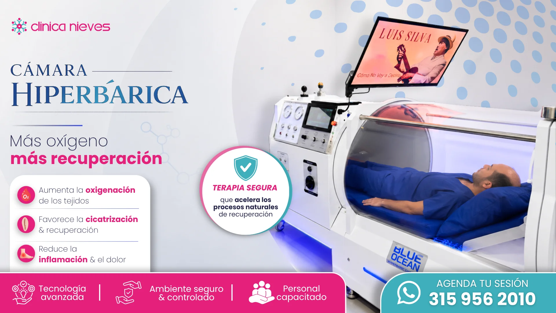 Cámara Hiperbárica - Clínica Nieves Yopal